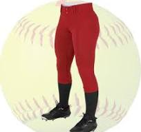 40 Pantalón rojo softball/baseball  YSTON