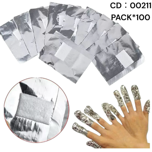 pepel aluminio para remover x 100 unidad