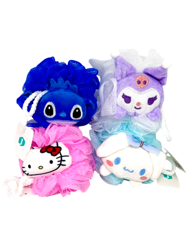 Esponja para ducha personajes surtido