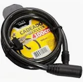 CADEADO BIKE CHAVE 120CMX06MM FERTAK