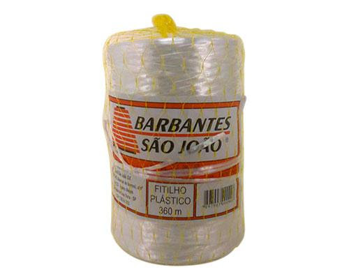 BARBANTE PLAST CRISTAL C/360MT SAO JOAO