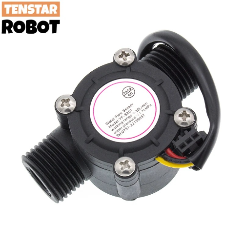 Sensor de Flujo de Agua YF-S201 – 12V  1–30L/min  2.0MPa  Arduino y más