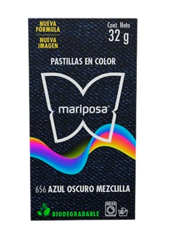 Colorante Mariposa Negro