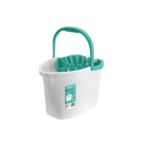 Cubeta Plastica Con Exprimidor 55961 Klintek