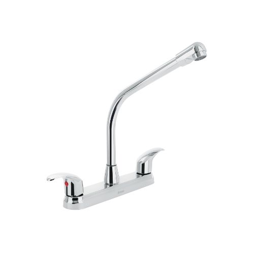 Mezclador Fregadero 8" Cuello Cobra 45627 Foset Aqua