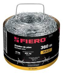 Alambre de puas, calibre 15,rollo de 100m