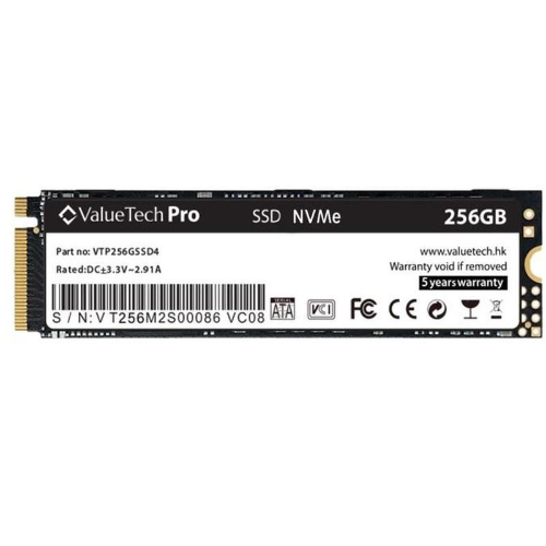 DISCO SOLIDO VALUETECH 256 GB M.2
