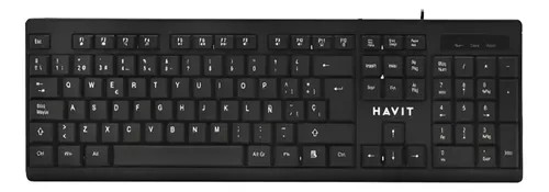 TECLADO HAVIT KB376 ESPAÑOL