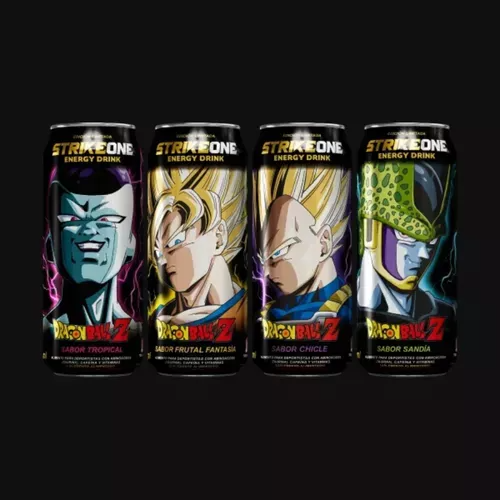 LATAS DRAGON BALL POR 5