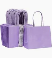 BOLSA REGALO KRAFL VIOLETA CHICA