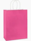 BOLSA REGALO KRAFT FUCSIA