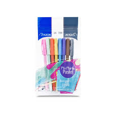 BOLIGRAFO PIN POINT PASTEL AZOR 8P