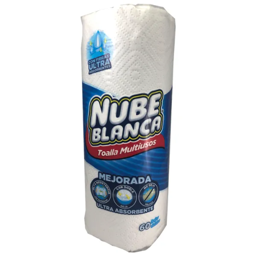Papel mayordomo nube blanca