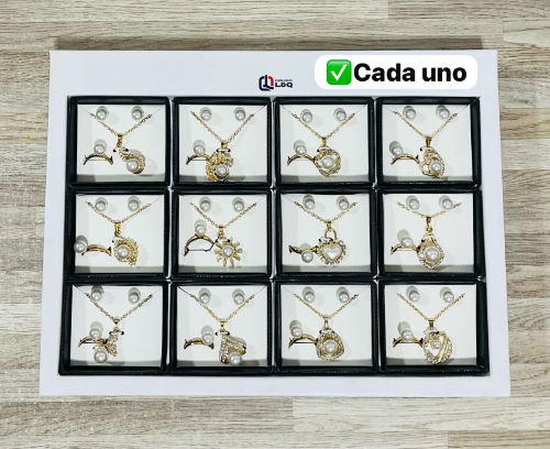 Set de collar + anillos