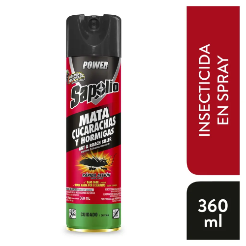 Insecticida Sapolio Mata Cucarachas Envase 360 mL
