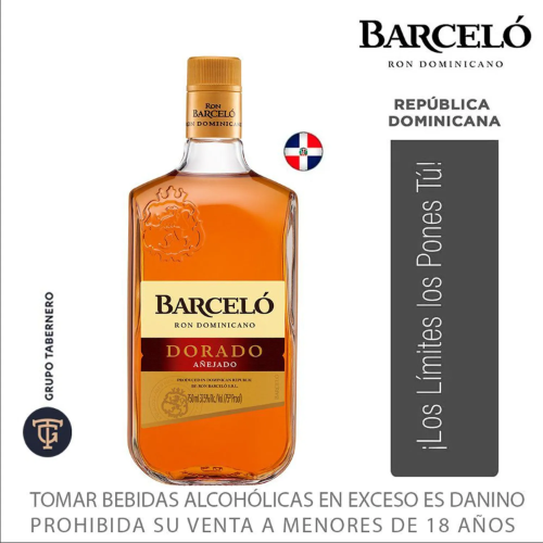 Ron Barcelo Dorado 750 ml