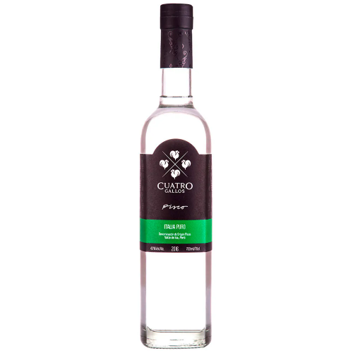 Pisco Cuatro Gallos Italia 750 ml