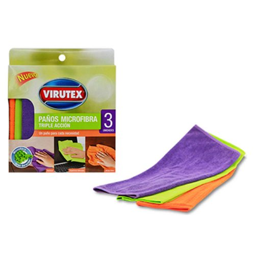 Paños microfibra VIRUTEX
