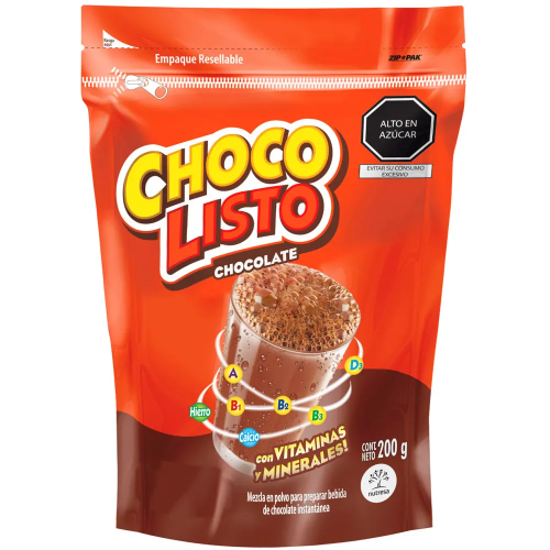 Choco Listo Polvo Chocolate Bolsa 90 g