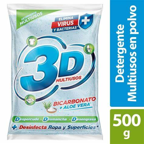 DETERGENTE 3D 500 GR