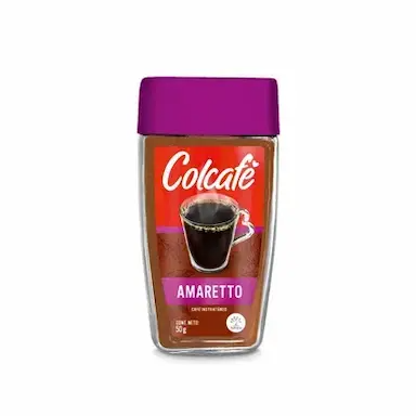 Colcafé Amareto Café Instantáneo Frasco 50 g