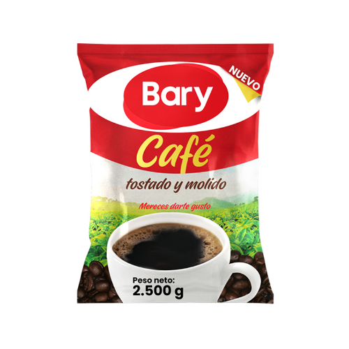 Bary Café Tostado y Molido Bolsa 100 g