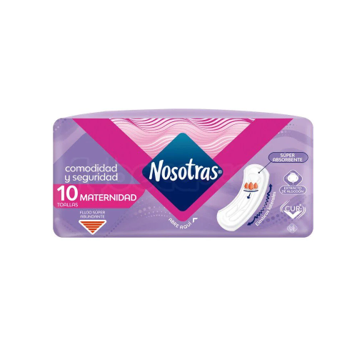 Noostras Maternidad 10 Toallas