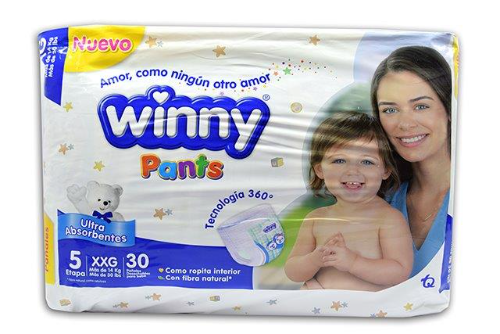 Pañal Ultra Absorbente Pants Etapa 5 Winny Paquete(s) de 30 uds.