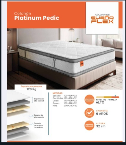 COLCHON OLANITUM 1.20 MT
