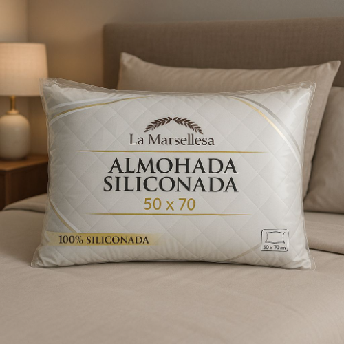 almohada siliconada marsenella
