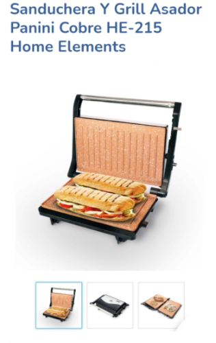 sanduchera panini