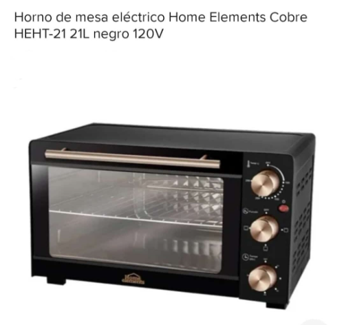 horno tostador cobre