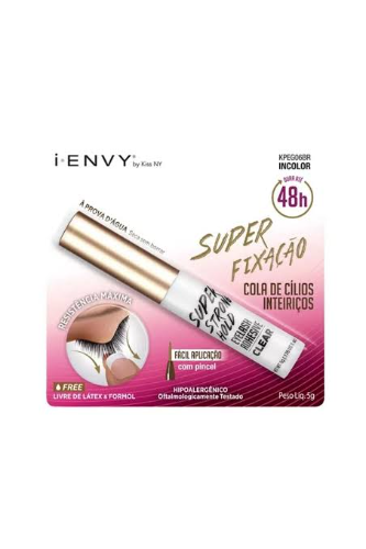Cola para Cilios Envy Kiss Transparente 48h 5ml