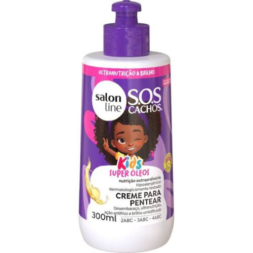 Creme de Pentear Salon Line SOS Kids Super Oleos 300ml