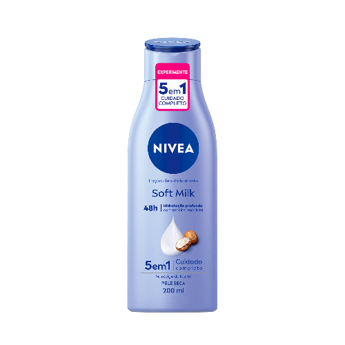 Hidratante Nivea Soft Milk 48h 200ml