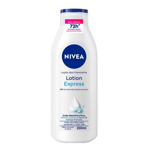 Hidratante Nivea Lotion Express 72h 200ml