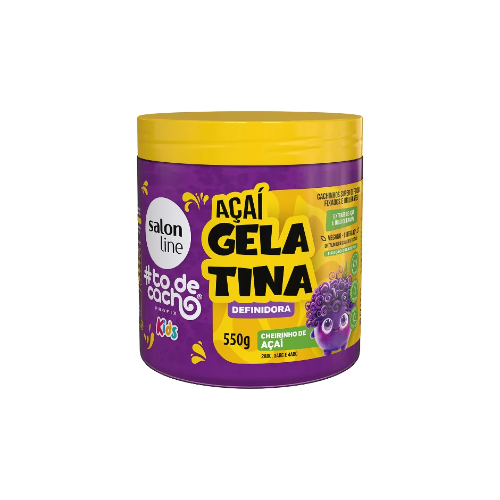 Gelatina Salon Line Açai 550g