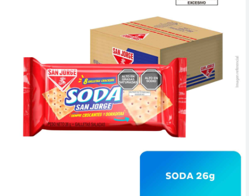 SODA SAN JORGE 40 GR
