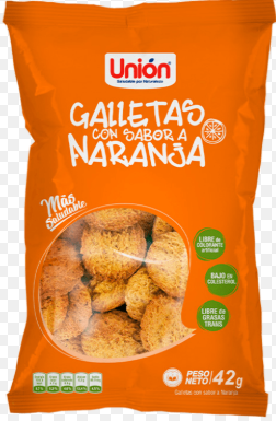 GALLETAS UNION NARANJA