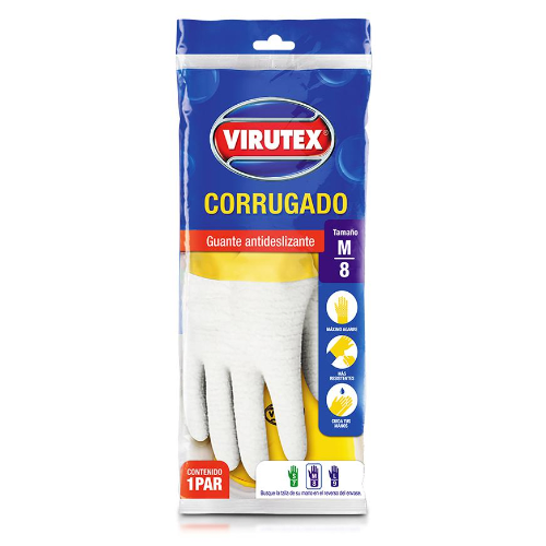 GUANTE corrugado VIRUTEX