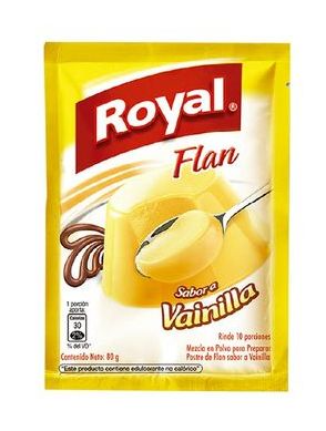 flan vainilla royal