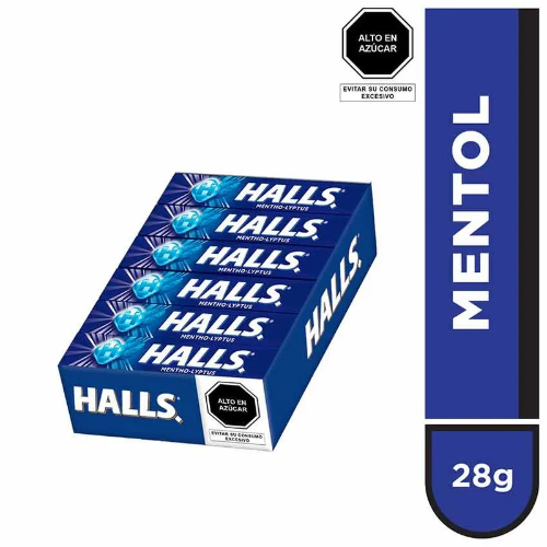 BARRA HALLS AZUL MENTOL