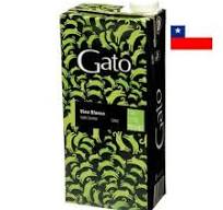 gato vino blanco