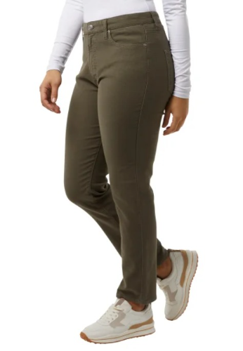 32 GRADOS COOL T/8 PANTALON DE LONA PARA DAMA COLOR VERDE