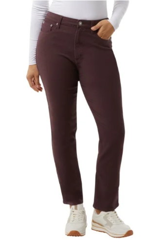 32 GRADOS COOL T/14 PANTALON DE LONA PARA DAMA COLOR MORADO