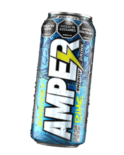 BEBIDA ENERGIZANTE AMPER AZUL 473ml