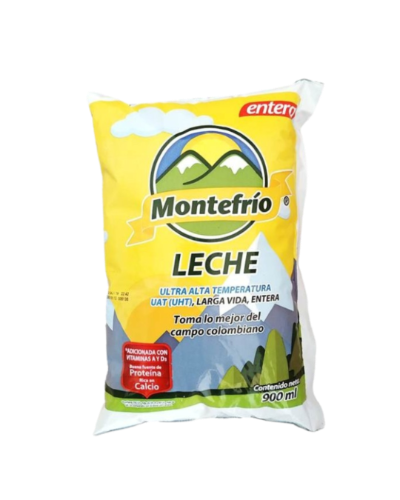 LECHE ENTERA MONTEFRIO  X900ml
