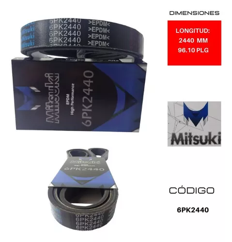 6PK2440 CORREA UNICA CHEVROLET BLAZER CHEYENNE
