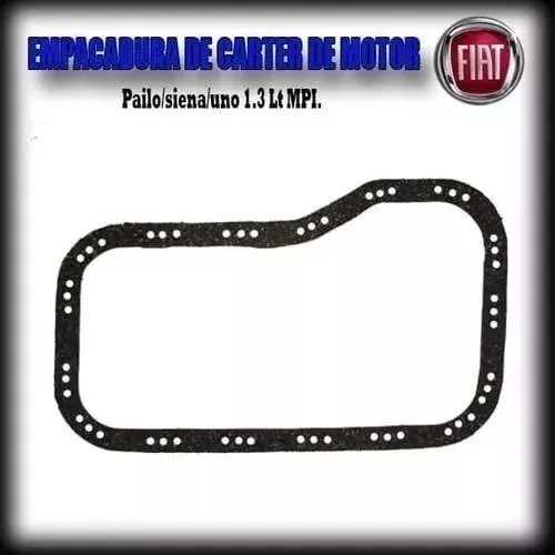 CAR-0009 EMPACADURA CARTER FIAT PALIO SIENA 1.3 M.P.I.