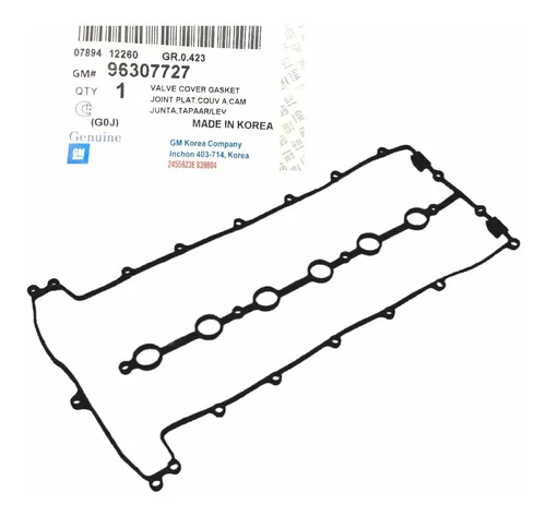 96307727 EMPACADURA TAPA VALVULA CHEVROLET EPICA 2.5